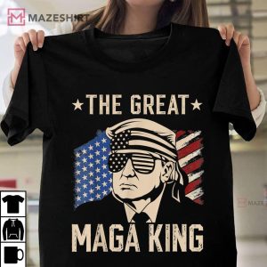 The Great Maga King Funny Trump Ultra Maga And Proud Of It Unisex shirt 2