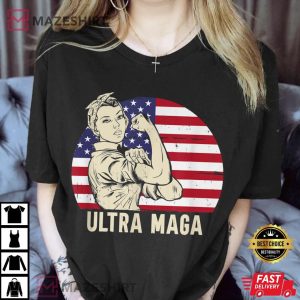 Ultra Maga Messy Bun Women black