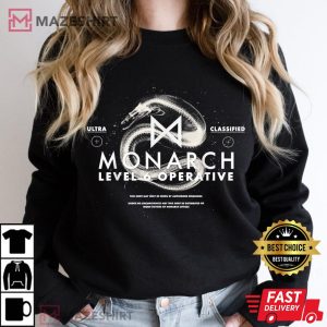 Godzilla vs Kong Official Monarch Operative Women black sweatshirt