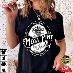 HearSay Mega Pint Brewing Objection Women black
