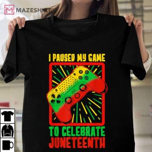 Juneteenth Shirts For Men Juneteenth T shirts Kids Boy Gamer Unisex shirt 2