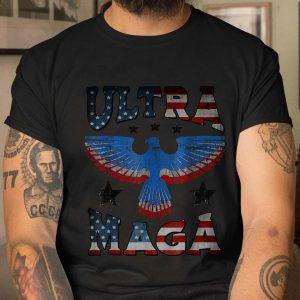 Ultra Maga Proud Ultra Maga Men black t shirt