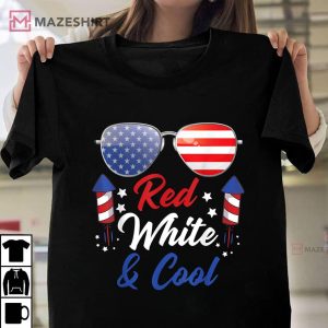 Fourth of July 4th July Kids Red White and Blue Patriotic Unisex shirt 2