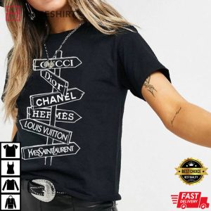 Fashion Brands Street Sign T Shirt G