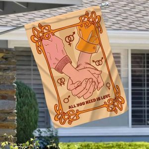 All You Need Is Love Flag Happy Pride Month Flag 2022 Pride Month Flag