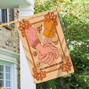 All You Need Is Love Flag Happy Pride Month Flag