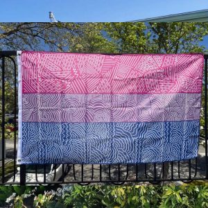 Bi Pride Flag, Happy Pride Month 2022 Flag Bi Pride Flag, Happy Pride Month 2022 Flag