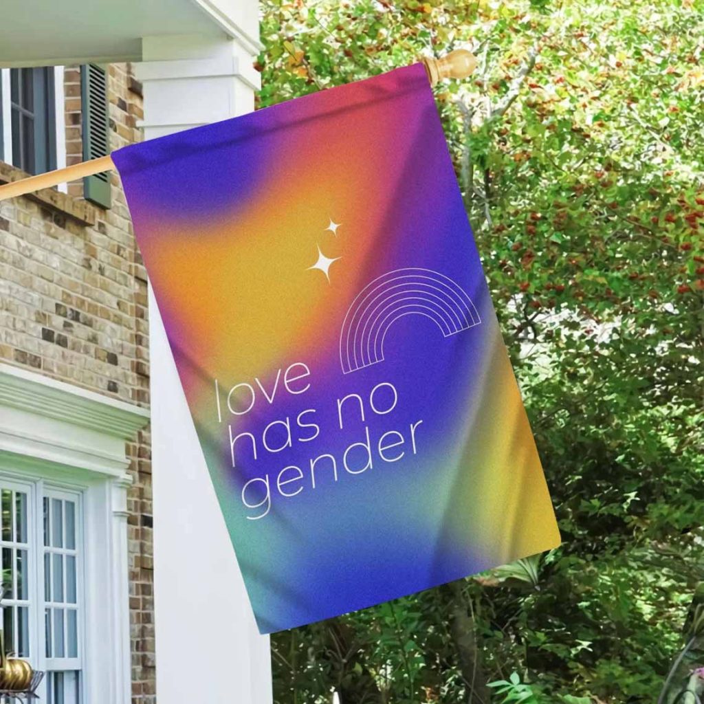 Love Has No Gender Flag, Happy Pride Month Flag, 2022 Pride Month Flag