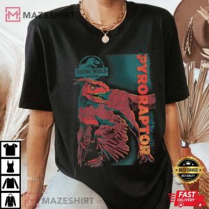 Jurassic World Dominion Pyroraptor Poster T-Shirt