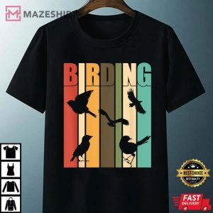 Birding Bird Watching Watcher Unisex black