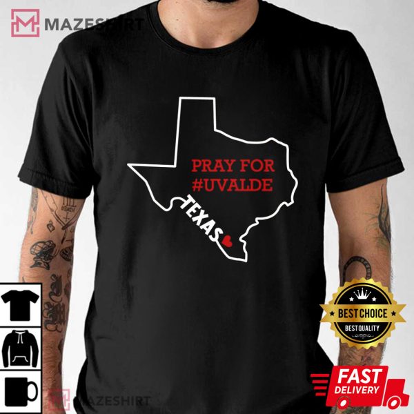 Pray For Uvalde Texas Shirt, Uvalde Texas Shirt, Uvalde TShirt