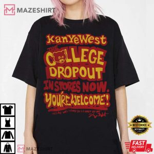 Kanye West Jeen-Yuhs The College Dropout Inspired Poster Cover Style Vintage Retro 2000's T-Shirt