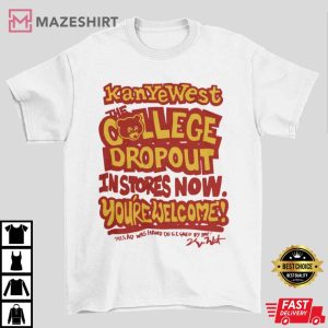 Kanye West Jeen Yuhs The College Dropout Inspired Poster Tee