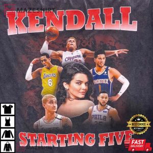 Kendall Starting Five Shirt Kendalls Playoff Lineup tee