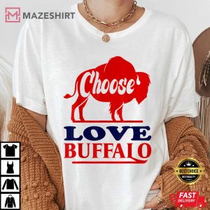 Choose Love Buffalo Stop Hate End Racism Choose Love Buffalo Women white