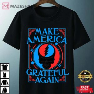 Make America Grateful Again Fans of Classic Rock Premium Unisex black