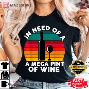 Mama Needs A Mega Pint Hearsay Women black t shirt 2