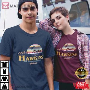 Visit Hawkins Stranger Things Inspired TShirt