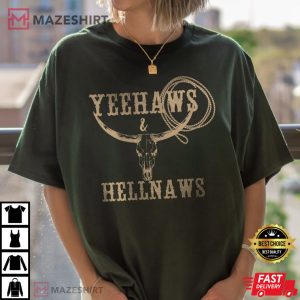 Yeehaw Shirt Cow Skull Shirt Wild West Western shirt