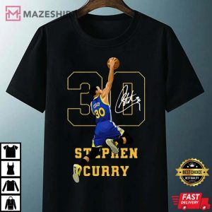 Stephen Curry Dunk T Shirt Golden State Warriors Stephen Curry Shirt