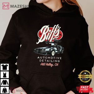 Back To The Future Shirt Biffs Detail Movie Hoodie