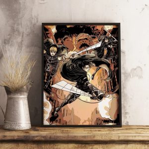 Attack On Titan Wall Poster