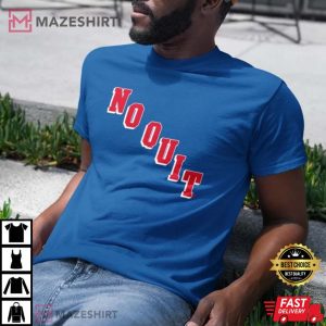 No Quit Shirt New York Rangers No Quit In New York TShirt