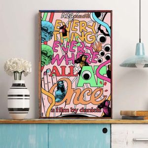 Everything Everywhere All At Once 2022 Movie Canvas Poster