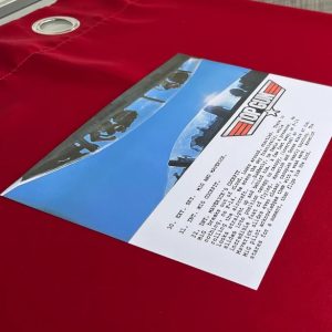 Top Gun Maverick Flips Off the MiG Script Art poster art