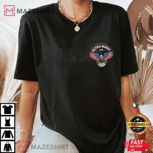 Ultra Maga US Flag Top American Gifzs Ultra Mega Women black