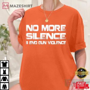 Wear Orange Anti Gun No More Silence End Gun Violence Orange women 2