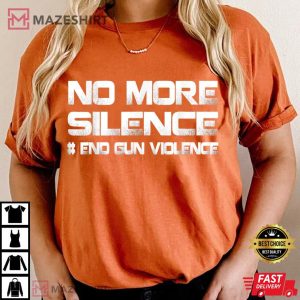 Wear Orange Anti Gun No More Silence End Gun Violence Orange women