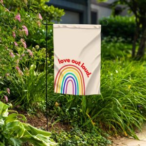 Love Out Loud Flag Happy Pride Month Flag
