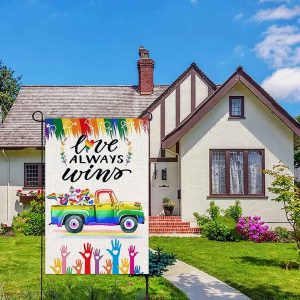 Love Always Wins, Love Is love Pride Month Flag