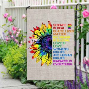 Sunflower Pride Garden Flag Diversity Flag