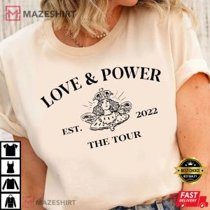 Halsey, Love And Power Tour 2022 T-Shirt