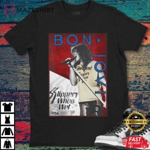Bon Jovi 86 Tour Rock Band Rock Music Unisex Gift T Shirt