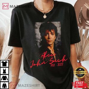 Rip Alec John Such 1951 2022 Bon Jovi Member Tee