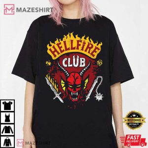 Hellfire Club Shirt Stranger Thing Season 4 Tshirt