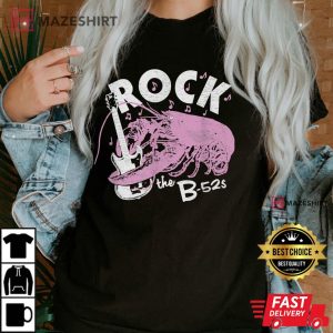 The B 52s Rock Lobster Women black t shirt 2