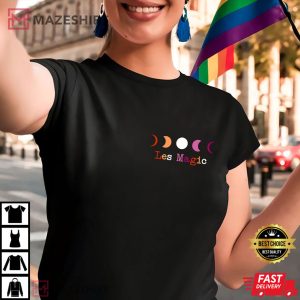 Rainbow Lesbian Flag Shirt Pride Month T-Shirt #2