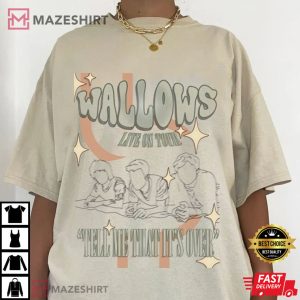 Vintage Wallows Simplistic Live On Tour 2022 T-Shirt