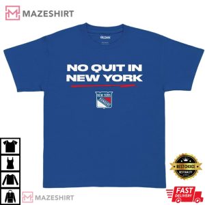 No Quit In New York Shirt NY Rangers TShirt
