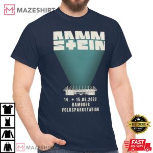 Rammstein Hamburg Volksparkstadion 2022 Tour Unisex TShirt