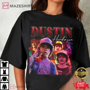 Stranger Things Characters Dustin Henderson T-Shirt