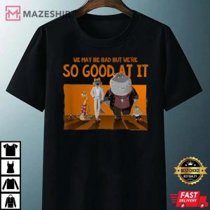 The Bad Guys Good At Being Bad Group Poster Unisex black