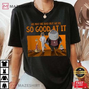 The Bad Guys Good At Being Bad Group Poster Women black