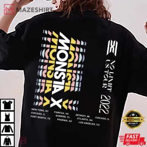 Monsta X The No Limit Tour 2022 T Shirt