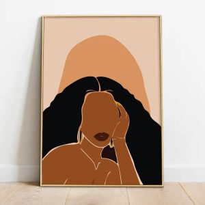 Black Woman Wall Art African American Wall Art 2