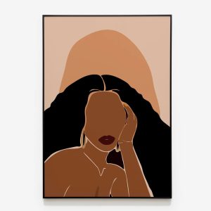 Black Woman Wall Art African American Wall Art
